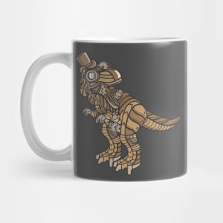 Steampunk Tyrannosaurus Mug